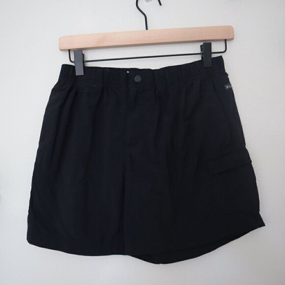 Columbia Black Athletic Shorts Pockets Size Small - Picture 1 of 7